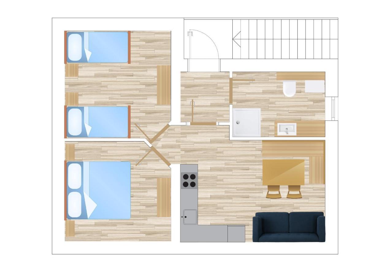 Apartma Ana Ida Srpenica Bagian luar foto